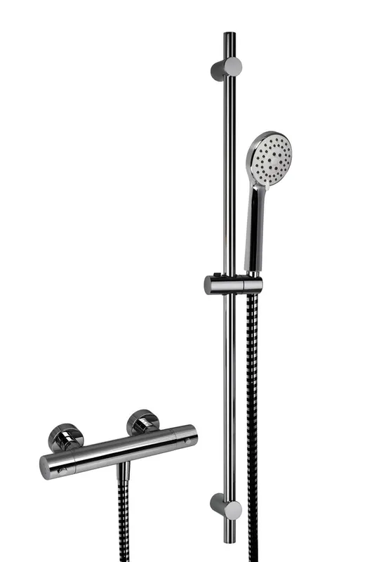 sanibel 1001-Renovierungsset A24 Brause- thermostat, HB 3S 90mm, Wandst 900mm vc