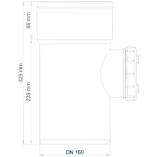 PO Reinigungsrohr POLO-KAL XS DN 160 – Bild 2