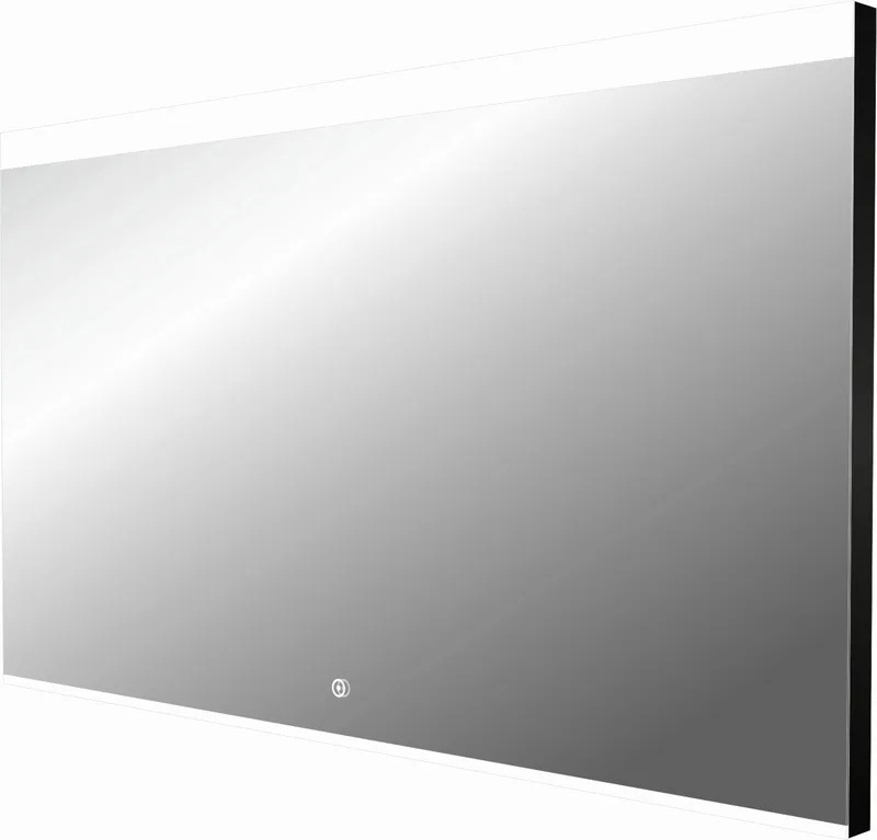 SCALIDO-Leuchtspiegel LED-SC1/B Brillant Sondermaß bis 1000x800mm (BxH) schwarz