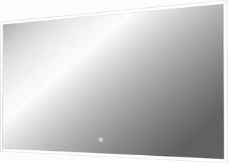 SCALIDO-Leuchtspiegel LED-SCAC, umlauf. Satinier. Sondermaß bis 1500x800mm (BxH)