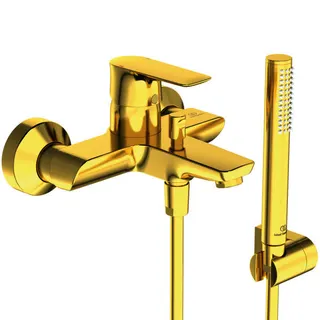 Ideal Standard Badearmatur AP Connect Air m.HB-Set Ausld.174mm Brushed Gold
