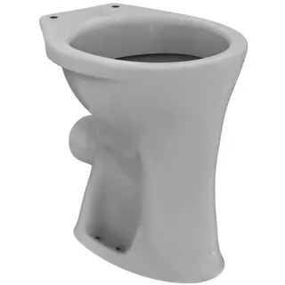 Ideal Standard Standflachspül-WC Eurovit, erhöht, Abgang außen waagr., 360x465x450mm, Weiß