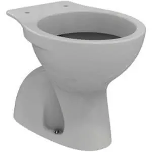 IS Standtiefspül-WC Eurovit, Abgang innen senkrecht, 360x560x395mm, Weiß