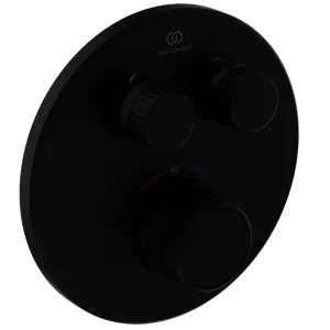 Ideal Standard Brausethermostat UP Ceratherm Navigo 2 Verbraucher Rund Silk Black