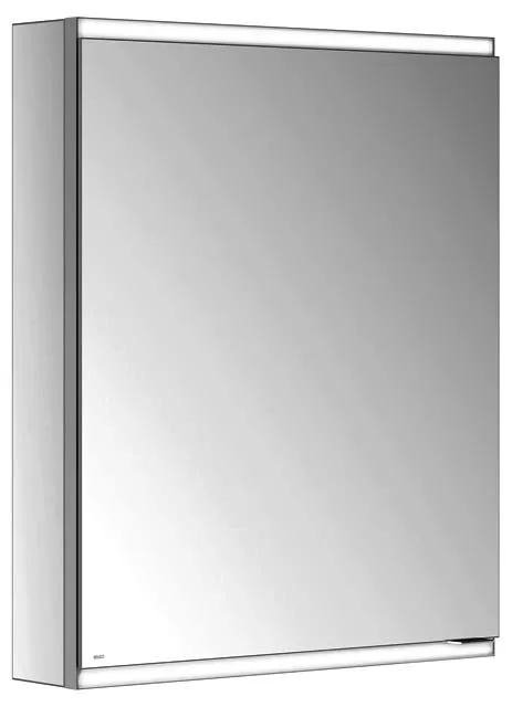 Keuco Royal Modular 2.0 SPS, DALI 80002, Vorb,1Steckd,sb-elox,600x700x120mm