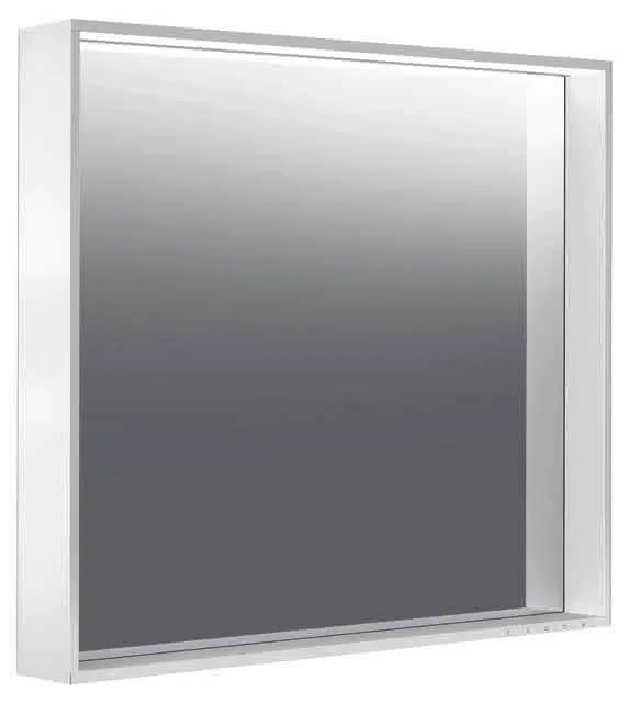 Keuco Lichtspiegel X-Line 33297, DALI, inox, 800x700x105mm