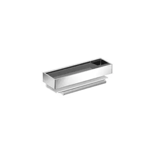 Keuco Edition 11 Duschkorb mit Glasabzieher silber-eloxiert/verchromt