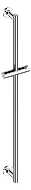 Keuco Brausestange IXMO_solo 59585, rund, Brauseschieber, Edelstahl-finish, 855 mm