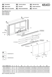 Keuco Royal Modular 2.0 SPS, bel. 80031, Vorb,oSteckd,sb-elox,1400x900x120mm – Bild 3