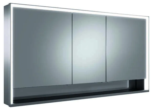 Keuco SPS Royal Lumos 14306, VB DALI Hzg. 1400x735x165mm si.-elox.
