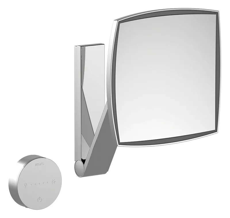Keuco KS iLook_move eckig 17613, beleuchtet,UP,Glasbedienfeld,Bronze geb.