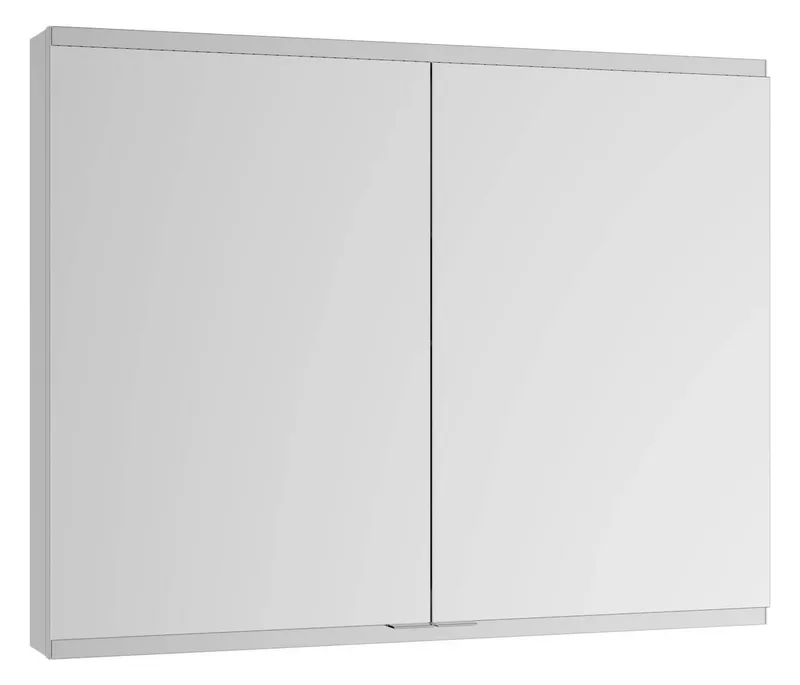 Keuco Royal Modular 2.0 SPS, unbel. 80020, Einb,2Steckd,sb-elox,600x700x120mm