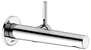 KE EHM-WT-Mischer UP Edition 400 51516, Wandm., Ausl. 197 mm, verchromt