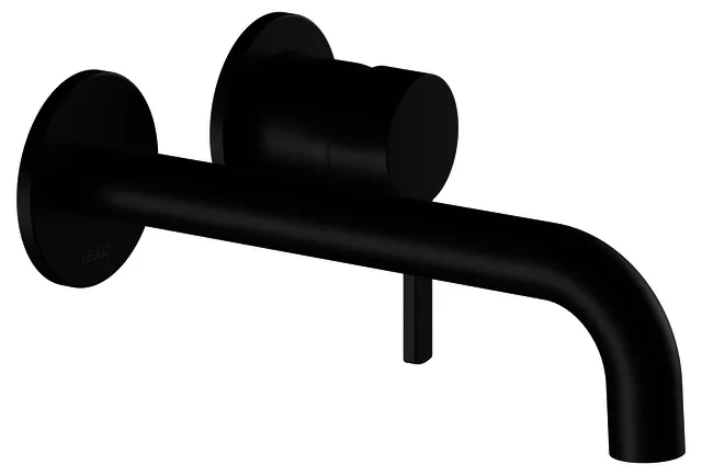 Keuco EHM UP Plan blue 53916 für Wandmontage Ausl. 225mm schwarz-matt