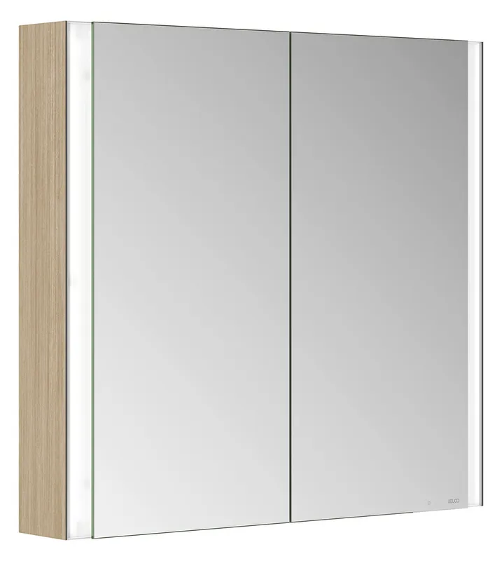 Keuco SPS Somaris 14502, br.Tür li.,m.Hzg. VB 1000x710x128mm verspgl.