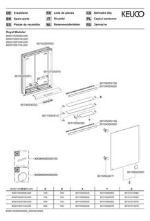Keuco Royal Modular 2.0 SPS, bel. 80001, Einb,1Steckd,sb-elox,500x700x160mm – Bild 3