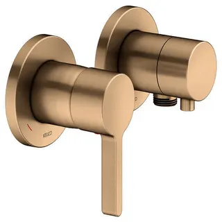 Keuco EHM Set UP Edition 400 51551, 2-W m.Schlauchan. Bronze geb.