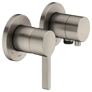 Keuco EHM Set UP Edition 400 51551, 2-W m.Schlauchan. Nickel geb.
