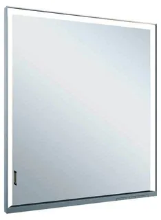 Keuco SPS R. Lumos 14331, o. Ablagef. EB Ans.r. 650x735x130mm si-elox.