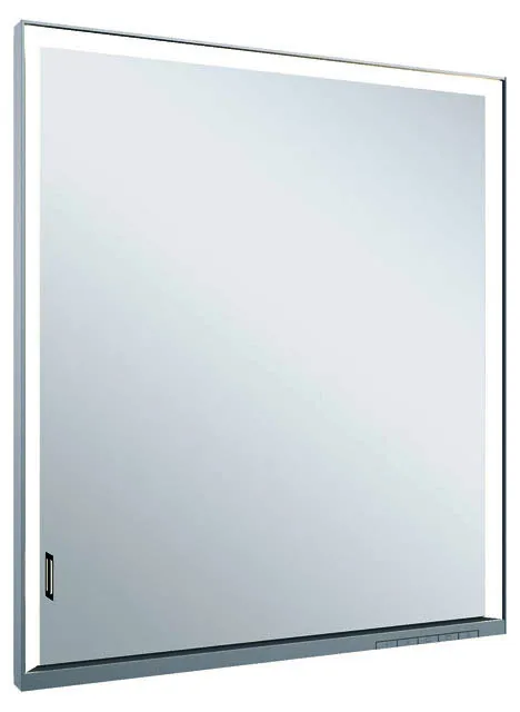 Keuco SPS R. Lumos 14331, o. Ablagef. EB Ans.l. 650x735x130mm si-elox.