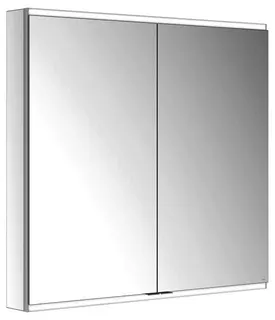Keuco Royal Modular 2.0 SPS, bel. 80021, Vorb,2Steckd,sb-elox,1000x900x120mm