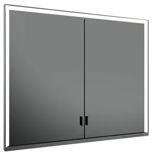 Keuco SPS R. Lumos 14313, ohne Ablagef., Einbau, silb-elox., 900x735x165mm