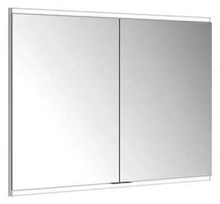 Keuco Royal Modular 2.0 SPS, bel. 80021, Einb,1Steckd/USB,sb-elox,1050x700x120mm