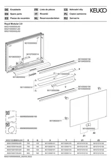 Keuco Royal Modular 2.0 SPS, bel. 80021, Einb,1Steckd/USB,sb-elox,1050x700x120mm – Bild 3