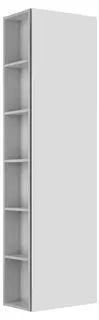 Keuco HS Seitenregal links X-Line 33131, 1-trg. Anschl. r. 480x1750x300mm vulk.