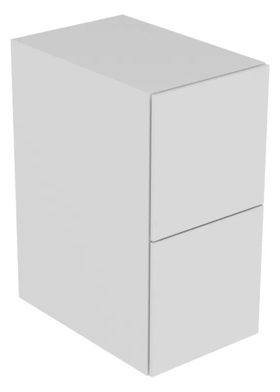 Keuco Sideboard Edition 11 31321, 2 Auszüge, cashmere/Glas cashmere sat
