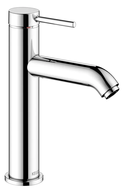 Keuco EHM-Waschtisch-Mischer 130 IXMO 59501, o.Zug.-Ablgrt. Soft, Rosette rd. verchr.
