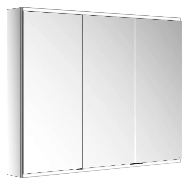 Keuco Royal Modular 2.0 SPS, bel. 80031, Vorb,2Steckd,sb-elox,1200x900x160mm