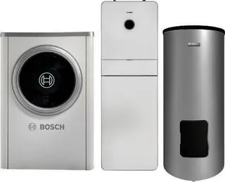 BOSCH Luftwärmepumpen-Paket BOPA CS704 CS7001iAW13OR-T, AWMB 9, WH 370 LP1 B