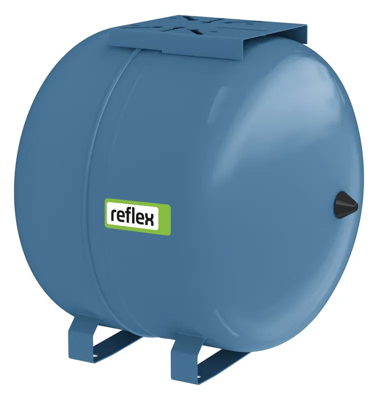 Reflex Membran-Druckausdehnungsgefäß Refix HW 80, blau, 10 bar