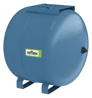 Reflex Membran-Druckausdehnungsgefäß Refix HW 80, blau, 10 bar