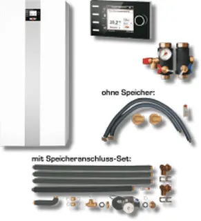 Wolf Paket Ölbrennwert COB-2-15 B30 Ausführung Heizkreis, BM-2