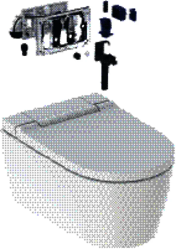 Geberit AquaClean Sela WC-Komplettanlage WWC, DuoFresh, weiß
