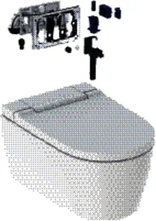 Geberit AquaClean Sela WC-Komplettanlage WWC, DuoFresh, weiß