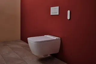 Geberit AquaClean Sela Square WC-Komplettanlage Wand-WC, weiß – Bild 4