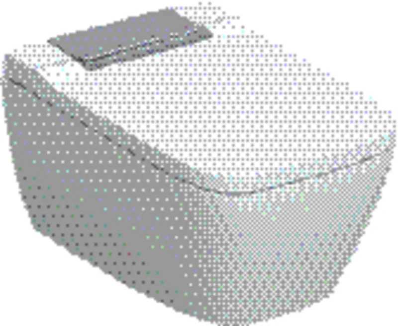 Geberit AquaClean Sela Square WC-Komplettanlage Wand-WC, glanzchrom