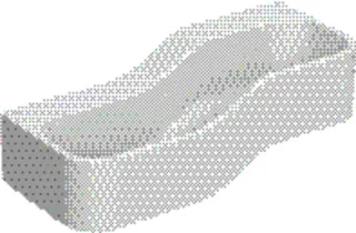 Geberit Bambini Spiel-/Waschlandschaft B:90cm 2 Waschpl., tieferes B links, ohne Hahnloch, weiß