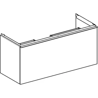 Waschtisch-US 1184x541x475mm design4YOU, Nussbaum – Bild 3