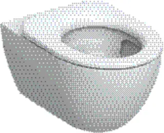 Geberit Acanto Set WWC m. WC-Sitzring, Tiefsp TFlush, geschl.Fo, T:53cm, KeraTect – Bild 2
