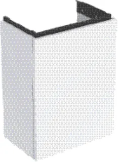 HWB-US 392x539x246mm design4YOU, weiß hochglanz