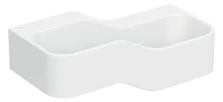 Geberit Bambini Spiel-/Waschlandschaft B:90cm 2 Waschpl., tieferes B rechts, ohne Hahnloch, weiß – Bild 2