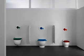 Geberit Bambini WC-Sitzring für Kleinkinder rot – Bild 4