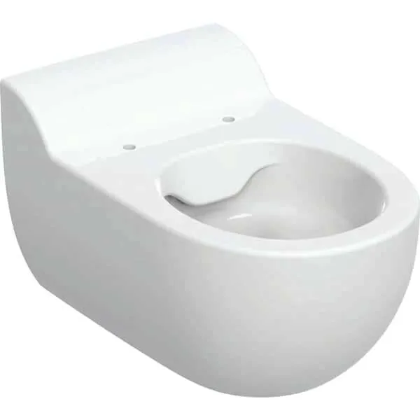 Geberit Bambini WWC für Kinder, Tiefspüler Rimfree, H:35cm, weiß, KeraTect