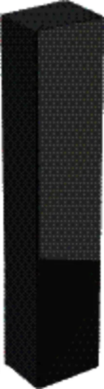Geberit Hochschrank mit einer Tür 36x180x29,1cm, lava matt/Glas lava