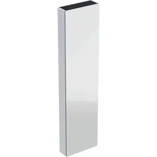Geberit Hochschrank, 1 Tür u. i.Spiegel 45x180x15cm, weiß hgl./Glas weiß – Bild 2