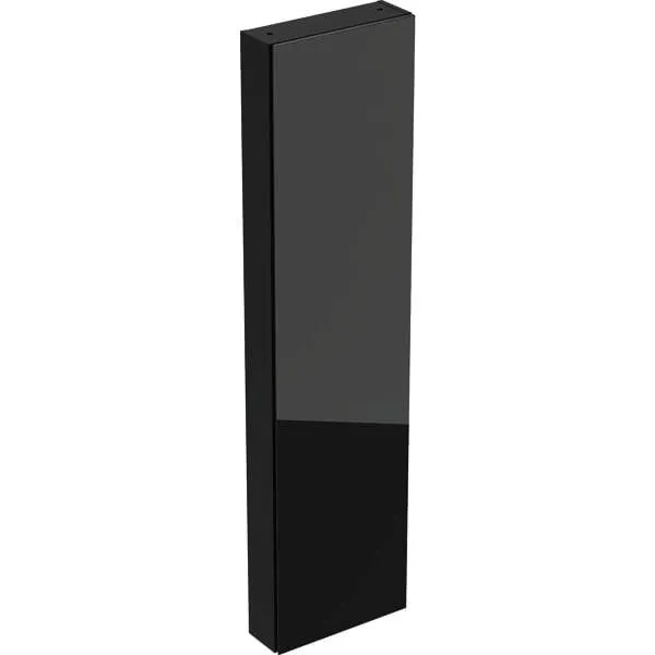Geberit Hochschrank, 1 Tür u. i.Spiegel 45x180x15cm, lava matt/Glas lava